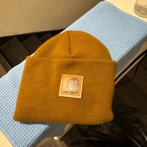 Carhartt Mustard Knit Hat